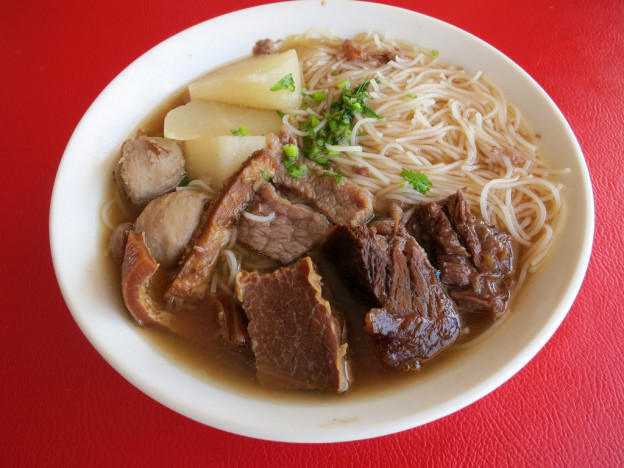 Delicious bowl of Ngau Chap. Although this one is Kah Hiong