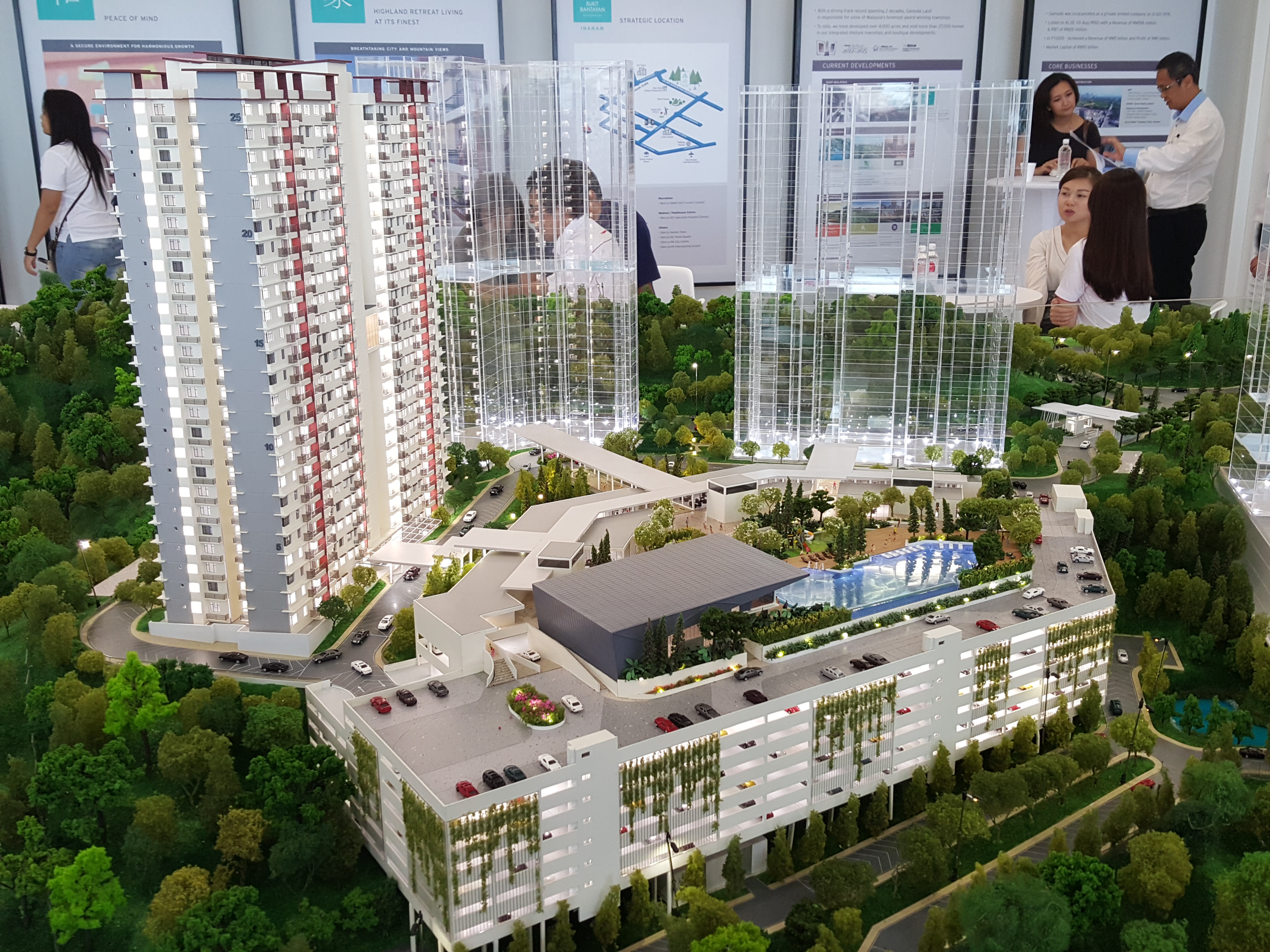 Bukit Bantayan Residences spans 5 towers and 1500 untis