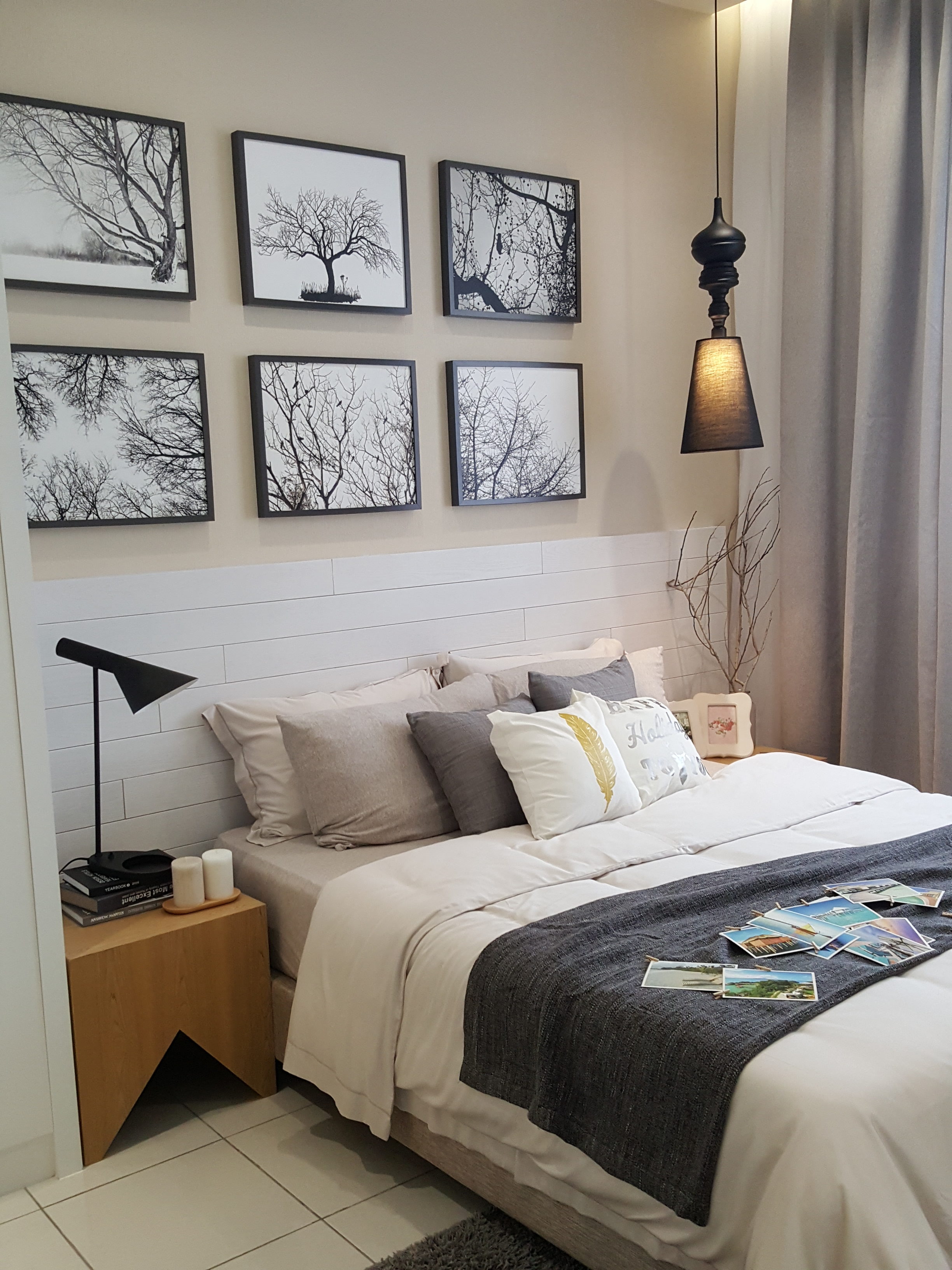 Bedroom of the show unit