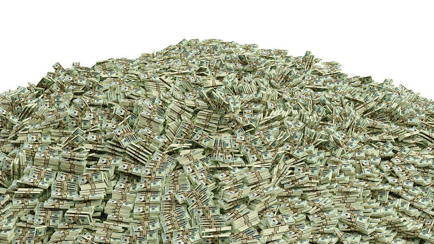 Cash pile
